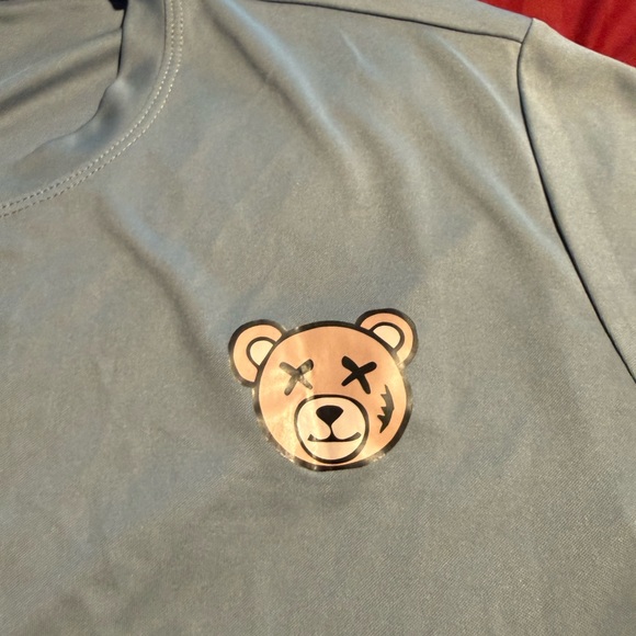 Light Blue Graphic T-Shirt - Picture 2 of 3